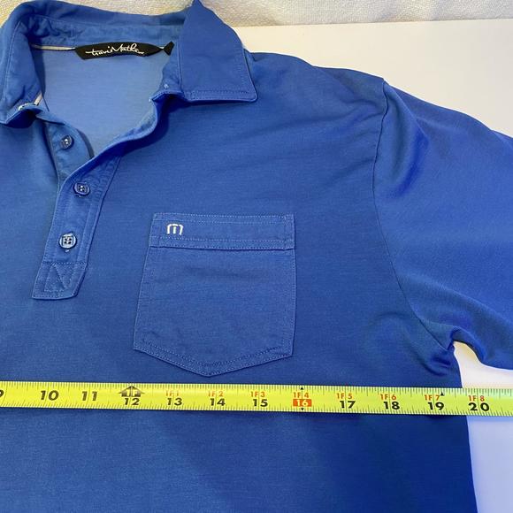 TravisMathew blue polo M - Golf - Picture 6 of 9